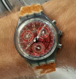 Outlet Pamono SCN109 Fury Chronograph 1994 Watch from Swatch