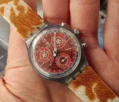 Outlet Pamono SCN109 Fury Chronograph 1994 Watch from Swatch