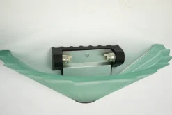 Pamono Sconces in Green Murano Glass from De Majo, Italy, 1980s, Set of 6><noscript><img width=