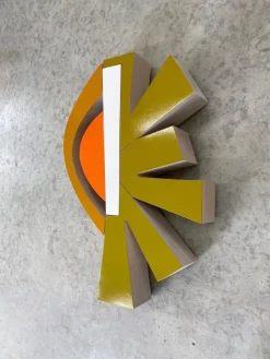 Pamono Scott Troxel, Citrus, 2023, Acrylic & Gloss Lacquer on Maple> Sculpture