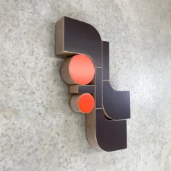 Pamono Scott Troxel, Flow Meter, 2024, Lacquer on Maple> Sculpture