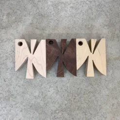 Pamono Scott Troxel, Gold Walnut, 2023, Mixed Media on Wood> Sculpture