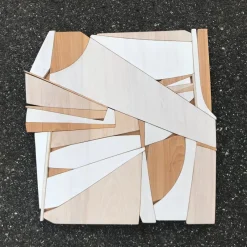 Discount Pamono Scott Troxel, Lesiure Class, 2019, Acrylic on Wood Sculpture