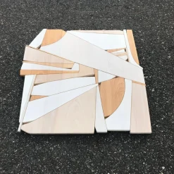Discount Pamono Scott Troxel, Lesiure Class, 2019, Acrylic on Wood Sculpture