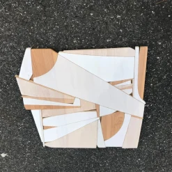 Discount Pamono Scott Troxel, Lesiure Class, 2019, Acrylic on Wood Sculpture