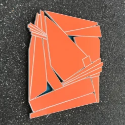 Pamono Scott Troxel, Tangerine, 2021, Spray Acrylic on Wood Sculpture><noscript><img width=