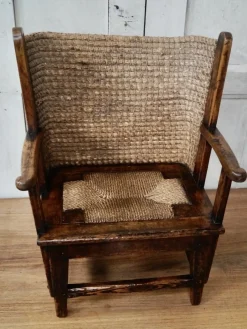 Online Pamono Scottish Childs Orkney Chair, 1880s