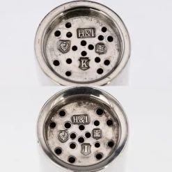 Best Pamono Scottish Salt & Pepper Shotgun Cartridges, Edinburgh, 1914, Set of 2