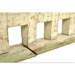 Pamono Screen in Patinated Solid Wood><noscript><img width=