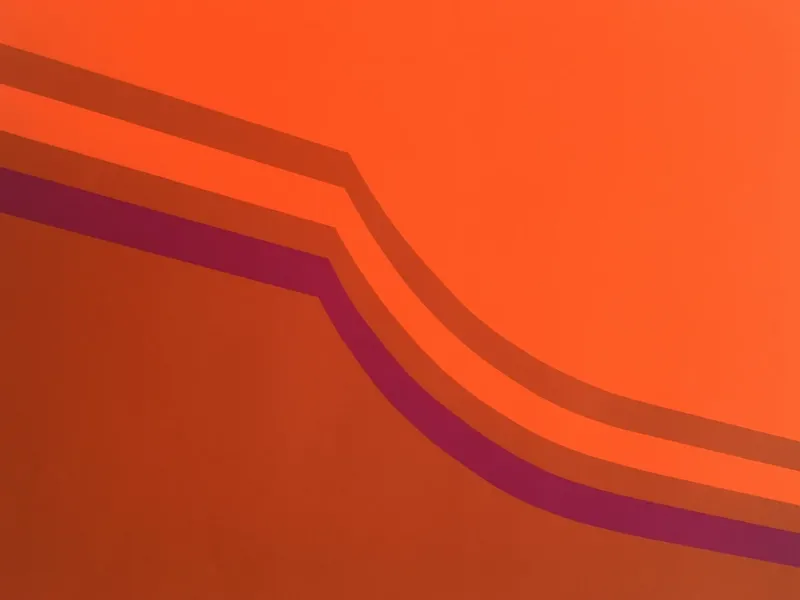 Pamono Screenprint by Günter Dohr for Günter Dohr, 1969> Minimalist