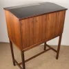 Pamono Scriban Bar and Secretary in Rosewood and Formica by Hans Olsen for C.S Mobler, 1960> Secretaires