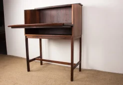 Pamono Scriban Bar and Secretary in Rosewood and Formica by Hans Olsen for C.S Mobler, 1960><noscript><img width=
