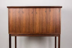 Pamono Scriban Bar and Secretary in Rosewood and Formica by Hans Olsen for C.S Mobler, 1960><noscript><img width=