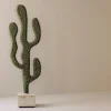 Pamono Sculptural Cactus Floor Lamp in Travertine and Fiberglass, 1970s> Floor Lamps