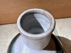 Pamono Sculptural Layer-Glazed Studio Ceramic Art Vase by Cornelsen Kindermann, Germany, 1960s><noscript><img width=