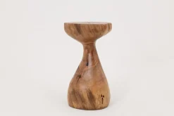 Hot Pamono Sculptural Side Table in Walnut by Logniture