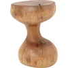 Pamono Sculptural Side Table in Walnut by Logniture> Tables