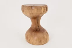 Pamono Sculptural Side Table in Walnut by Logniture><noscript><img width=