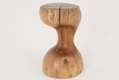 Pamono Sculptural Side Table in Walnut by Logniture><noscript><img width=