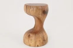 Pamono Sculptural Side Table in Walnut by Logniture><noscript><img width=