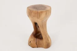 Pamono Sculptural Side Table in Walnut by Logniture><noscript><img width=