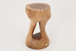 Pamono Sculptural Side Table in Walnut by Logniture><noscript><img width=