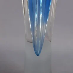 Pamono Sculptural Sommerso Murano Glass Vase by Archimede Seguso for Flavio Poli, 1960s
