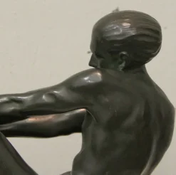 New Pamono Sculpture by Max Le Verrier, 1940s