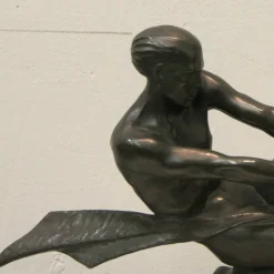 New Pamono Sculpture by Max Le Verrier, 1940s