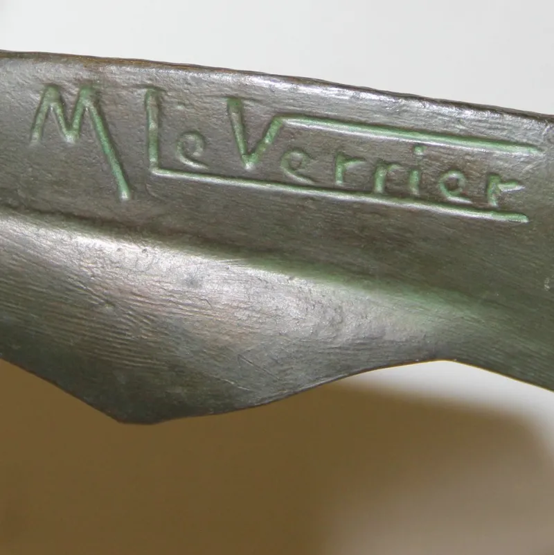 New Pamono Sculpture by Max Le Verrier, 1940s