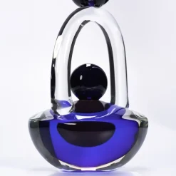 Discount Pamono Sculpture in Murano Glass by 1295 Murano