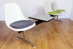 Clearance Pamono 3-Seat Bench by Charles & Ray Eames for Vitra, 1970s
