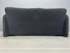 Pamono 2-Seater Sofa and Lounge Chair for Cassina attributed to Vico Magistretti for Cassina, 1970s, Set of 2><noscript><img width=