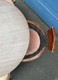 Pamono Seating Group by Richard McCarthy for Selrite, USA, 1950s, Set of 5><noscript><img width=