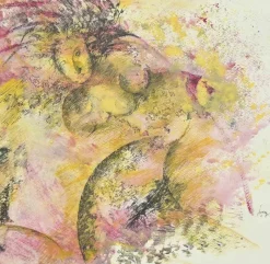 Pamono Sebastiano Sanguigni, Figure, Painting, 2000s> Work On Paper