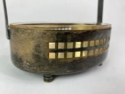 Pamono Secession Basket attributed to Hans Offner for W&G, 1890s><noscript><img width=
