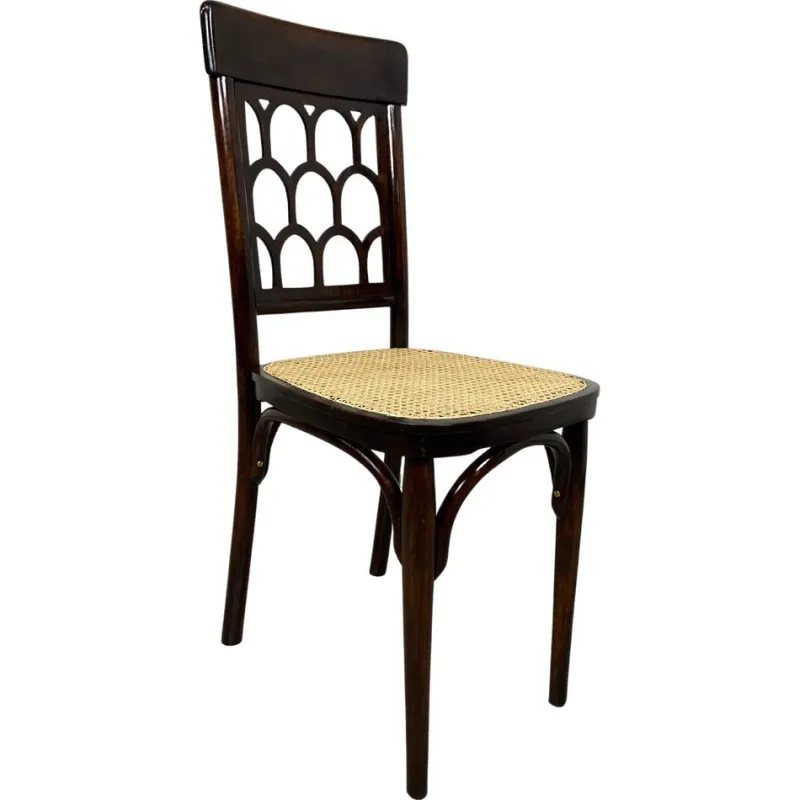 Pamono Secession Beehive Chair attributed to Koloman Moser for J&J Kohn, 1890s> Side Chairs & Dining Chairs