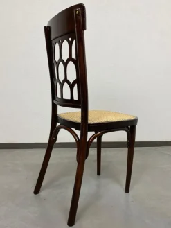 Pamono Secession Beehive Chair attributed to Koloman Moser for J&J Kohn, 1890s><noscript><img width=