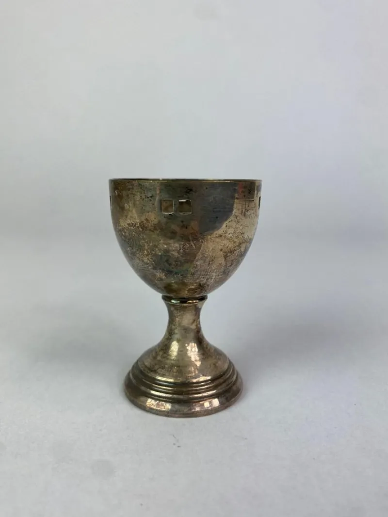 Pamono Secession Egg Cups attributed to Josef Hoffmann, 1890s, Set of 5> Dinnerware Accessories