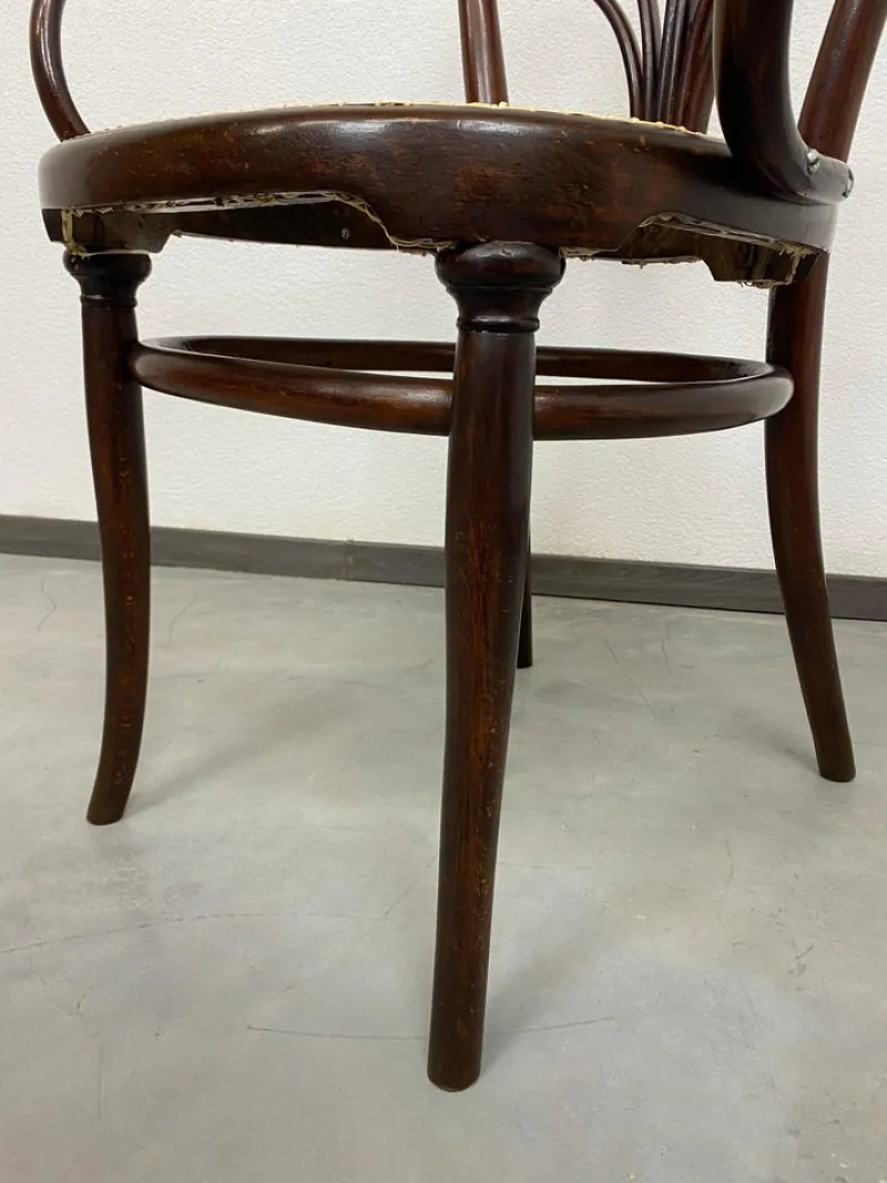 Pamono Secession No. 25 Desk Chair attributed to Thonet, 1890s> Office Chairs