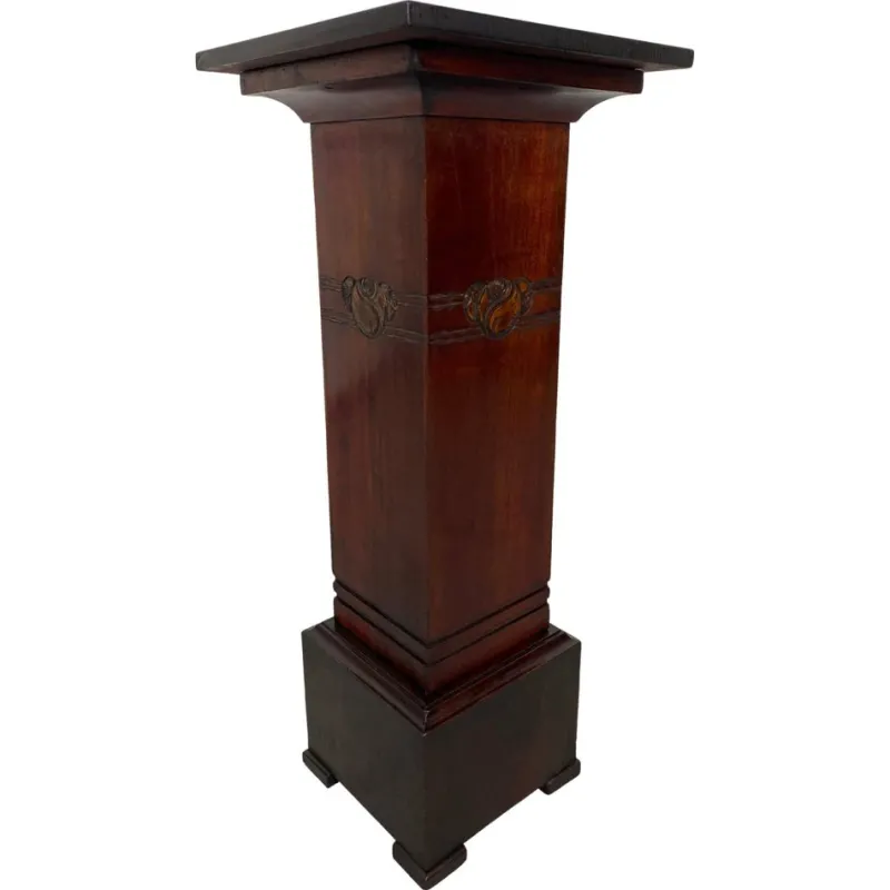 Pamono Secession Plant Column by Josef Maria Olbrich, 1890s> Pedestals And Columns