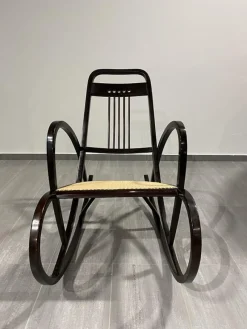Pamono Secession Rocking Chair by Marcel Kammerer for Thonet, 1890s><noscript><img width=