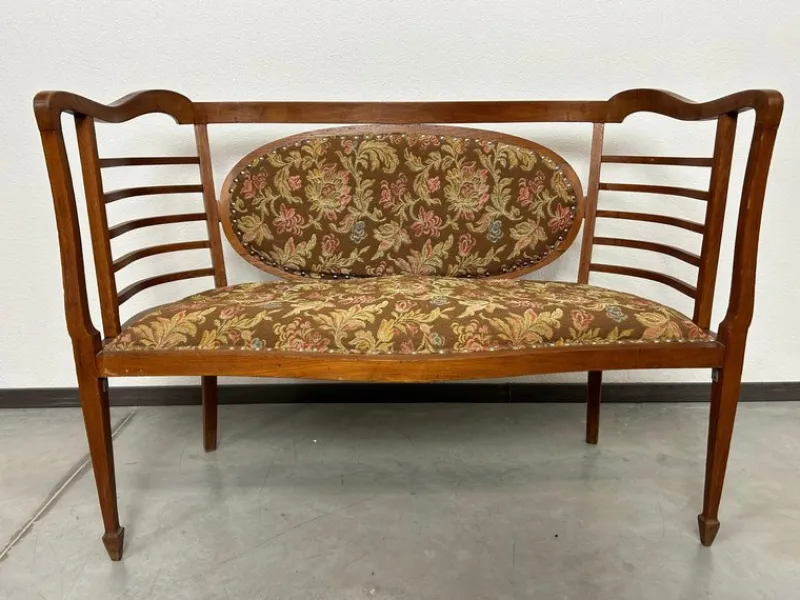 Pamono Secession Seating Group by Otto Wagner, 1890s, Set of 3> Living Room Sets