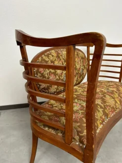 Pamono Secession Seating Group by Otto Wagner, 1890s, Set of 3><noscript><img width=