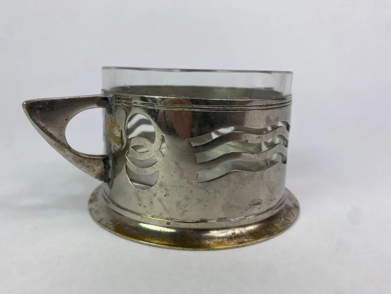 Pamono Secession Sugar Bowl attributed to Argentor Wien, 1890s> Coffee & Tea Service