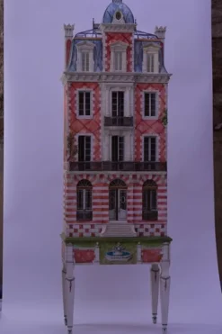 Pamono Second Empire Red Brick Doll House by Eric Lansdown><noscript><img width=