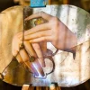 Pamono Secret Hands Silver Mirror from Unique Mirrors> Decorative Objects