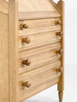 Pamono Secretaire by Guillerme and Chambron, 1950s><noscript><img width=