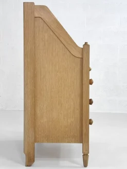 Pamono Secretaire by Guillerme and Chambron, 1950s><noscript><img width=