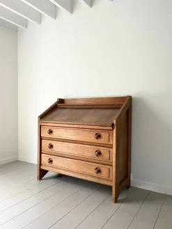 Pamono Secretaire by Guillerme Et Chambron, 1940s> Secretaires